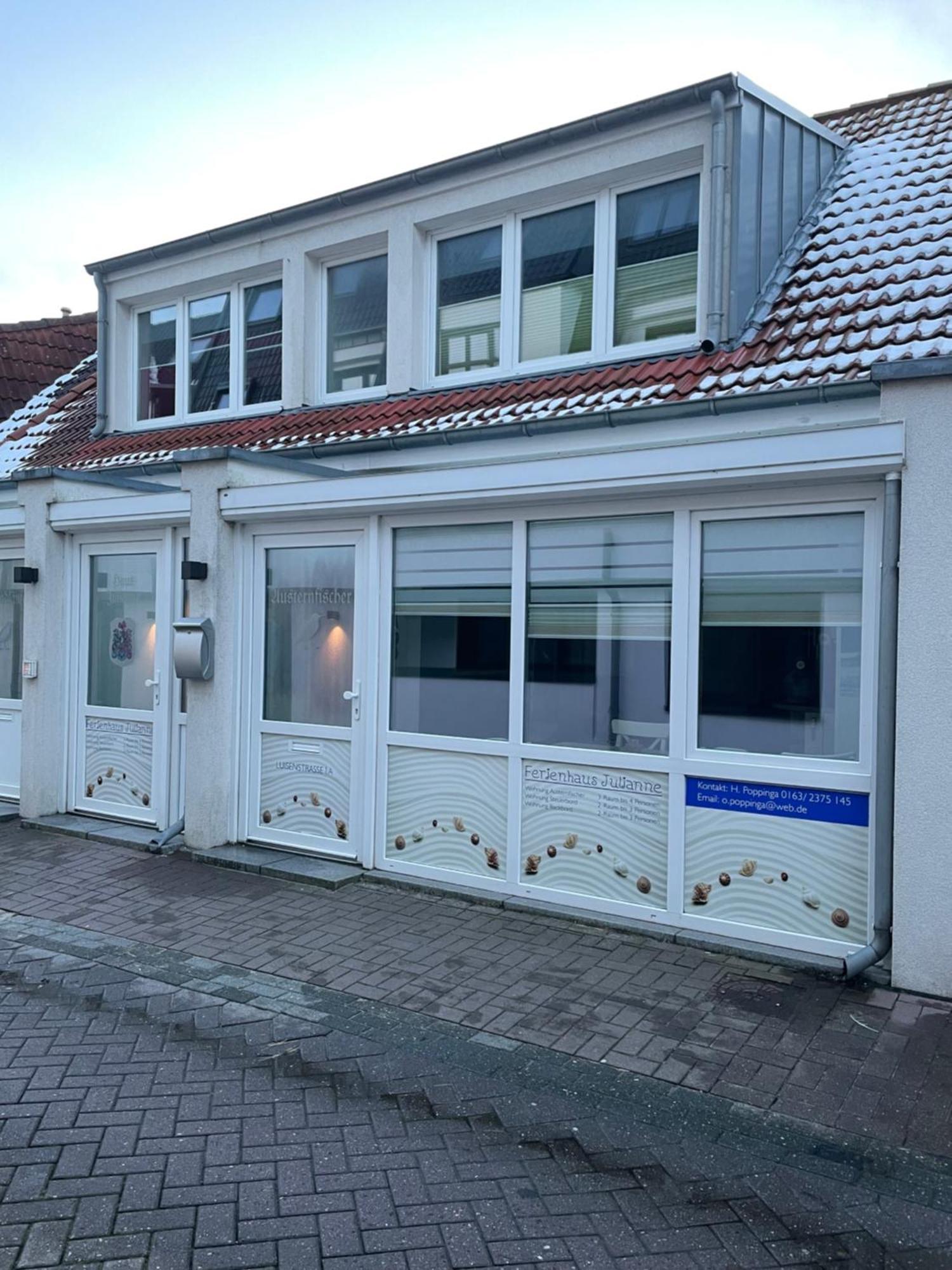 Haus Julianne, Wohnung Backbord, Familie Poppinga Norderney Εξωτερικό φωτογραφία